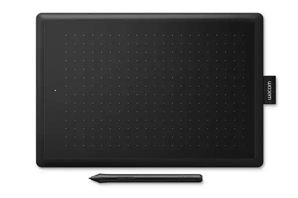 Wacom One tablette graphique Noir, Rouge 2540 lpi 216 x 135 mm USB - Tablette graphique - visuel 1
