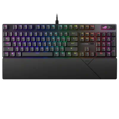 ASUS ROG Strix Scope II clavier Gaming FR sans fil +USB Noir - Asus - Clavier - visuel 1