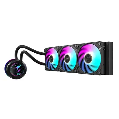 AORUS WATERFORCE X II 360 Refroidisseur liquide pour processeur AIO - 3x ventilateurs ARGB de 120 mm - Gigabyte - Refroidissement PC - visuel 3