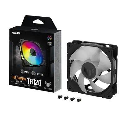 TUF Gaming TR120 ARGB Fan - Single Pack - Asus - Refroidissement PC - visuel 1