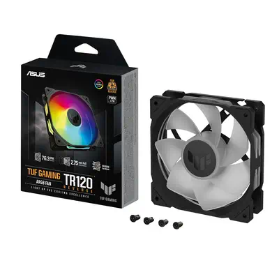 TUF Gaming TR120 ARGB Reverse Fan - Single Pack - Asus - Refroidissement PC - visuel 9