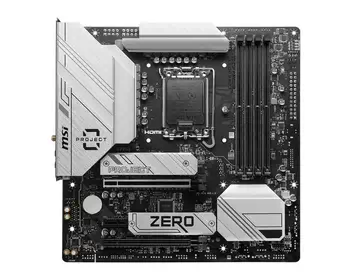 Revendeur officiel MSI B760M Ptoject Zero Intel B760 LGA 1700 micro ATX