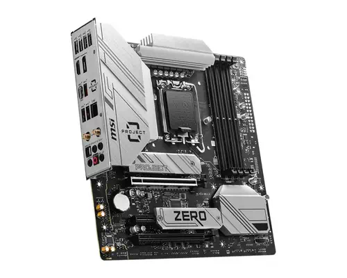 MSI B760M Ptoject Zero Intel B760 LGA 1700 micro ATX - Carte mère - visuel 3