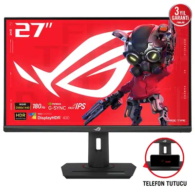 ASUS ROG Strix XG27ACS écran plat de PC 68,6 cm (27") 2560 x 1440 pixels Quad HD LED Noir - Asus - Ecran Ordinateur - visuel 2