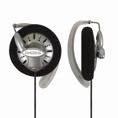 Koss KSC75 casque Casques Avec fil Crochets auriculaires Musique Noir, Argent - Casque Micro - visuel 1