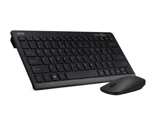 Acer Chrome combo set clavier Souris incluse Universel RF sans fil QWERTY Noir - Pack Clavier, souris - visuel 1
