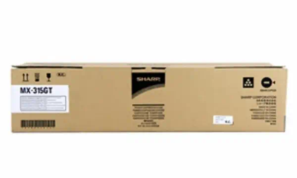 Sharp MX315GT Cartouche de toner 1 pièce(s) Original Noir - Toner - visuel 1