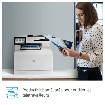 LaserJet Enterprise M480f Multifunction Couleur Imprimante, Ethernet uniquement; Copieur, Scanner - HP - Impression - visuel 10
