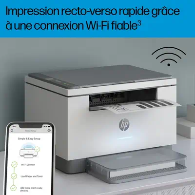 LaserJet M234dw Sans fil Multifunction Noir et blanc Imprimante, Copieur, Scanner; Recto verso - HP - Imprimante Laser - visuel 10