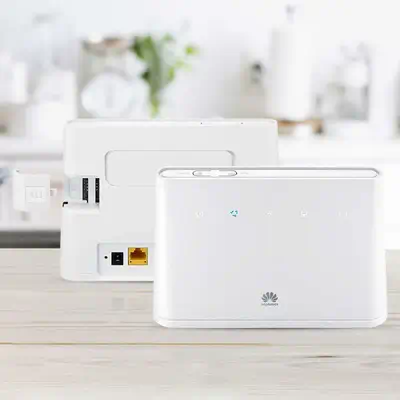 Huawei B311-221 routeur sans fil Gigabit Ethernet Monobande (2,4 GHz) 4G Blanc - Routeur - visuel 7