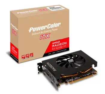 Livraison rapide Carte graphique PowerColor AXRX 6500XT 4GBD6-DH