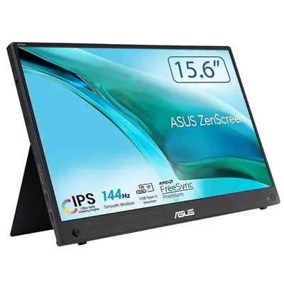 ASUS ZenScreen MB16AHG écran plat de PC 39,6 cm (15.6") 1920 x 1080 pixels Full HD Noir - Asus - Ecran Ordinateur - visuel 1