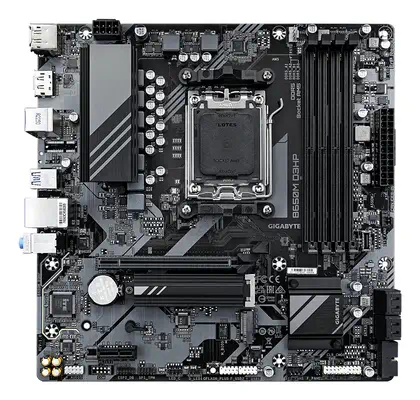 B650M D3HP Carte mère - AMD Ryzen série 9000, VRM 5+2+2 phases, jusqu'à 7600 MHz DDR5 (OC), 2xPCIe 4 - Gigabyte - visuel 3