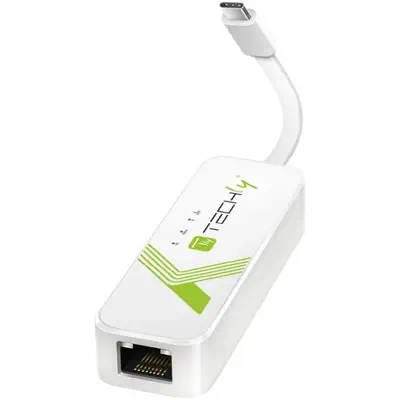 Techly IADAP USB31-ETGIGA3 carte réseau Ethernet 5000 Mbit/s - Carte Réseau - visuel 1