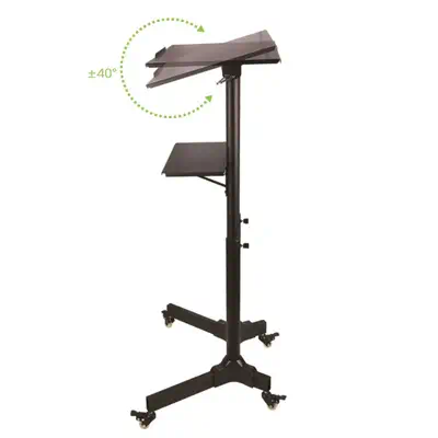 Techly ICA-TB TPM-1BK Support de livres Supports de Laptop Noir - Autre Accessoire pour portable - visuel 8