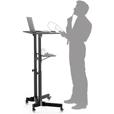 Techly ICA-TB TPM-1BK Support de livres Supports de Laptop Noir - Autre Accessoire pour portable - visuel 6