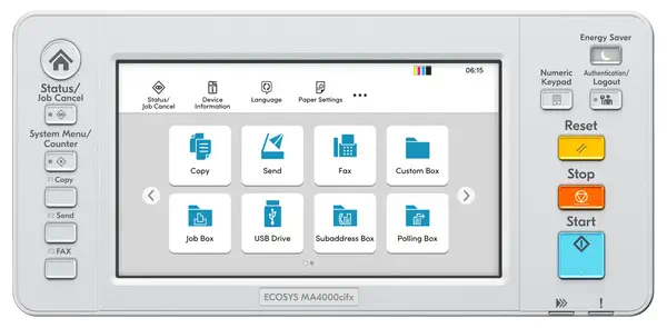 KYOCERA ECOSYS MA4000cifx Laser A4 1200 x 1200 DPI 40 ppm - Kyocera - Impression - visuel 7