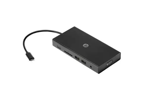 Concentrateur de voyage multi-ports USB-C HP - Station d'accueil pour portable - visuel 2