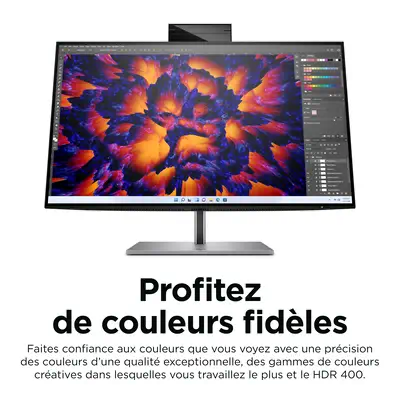 Écran de conférence HP Z24m G3 QHD - Ecran Ordinateur - visuel 6