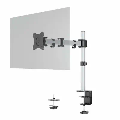 Durable 509423 support d'écran plat pour bureau 68,6 cm (27") Mur Argent - Accessoire Moniteur - visuel 1