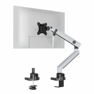 Durable 509623 support d'écran plat pour bureau 81,3 cm (32") Mur Argent - Accessoire Moniteur - visuel 2