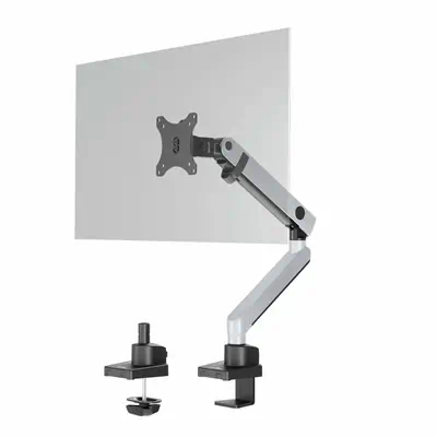 Durable 509623 support d'écran plat pour bureau 81,3 cm (32") Mur Argent - Accessoire Moniteur - visuel 1