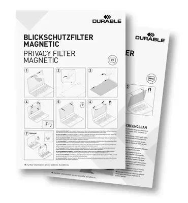 Durable 514357 filtre anti-reflets pour écran et filtre de confidentialité 33,8 cm (13.3") Ordinateu - Protection d'écran et Filtre - visuel 3