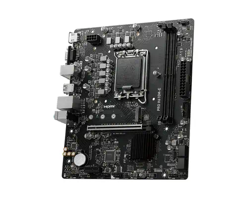 MSI PRO H610M-E carte mère Intel H610 LGA 1700 micro ATX - Carte mère - visuel 3
