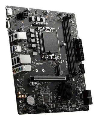 MSI PRO H610M-E carte mère Intel H610 LGA 1700 micro ATX - Carte mère - visuel 4