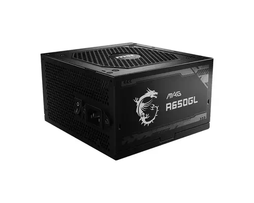 MSI MAG A650GL unité d'alimentation d'énergie 650 W 20+4 pin ATX ATX Noir - Boitier d'alimentation - visuel 3