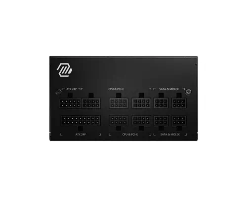 MSI MAG A650GL unité d'alimentation d'énergie 650 W 20+4 pin ATX ATX Noir - Boitier d'alimentation - visuel 2