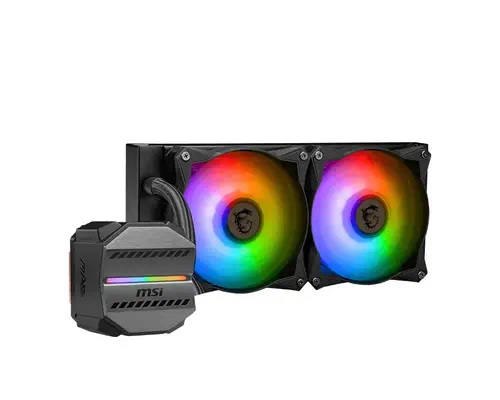 MSI MAG Coreliquid M240 Processeur Refroidisseur de liquide tout-en-un 12 cm Noir - Refroidissement PC - visuel 2