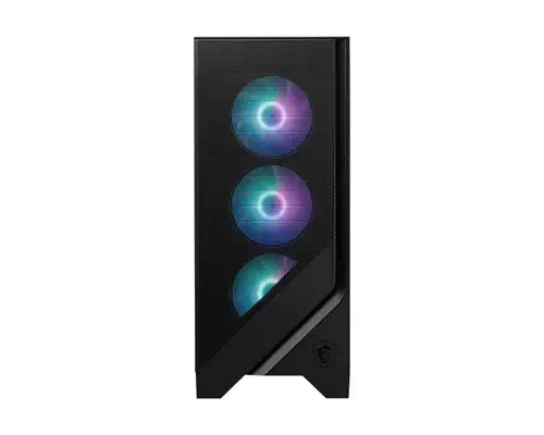 MSI MAG Forge 320R AIRFLOW Micro Tower Noir, Transparent - Boitier - visuel 3