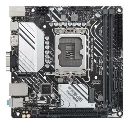 ASUS PRIME H610I-PLUS-CSM Intel H610 LGA 1700 mini ITX - Asus - Carte mère - visuel 2