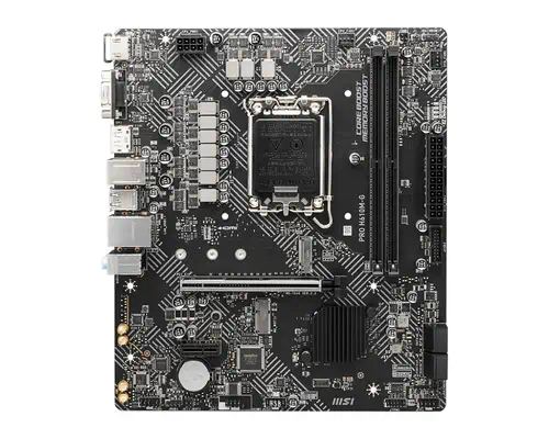 MSI PRO H610M-G carte mère Intel H610 LGA 1700 micro ATX - Carte mère - visuel 2
