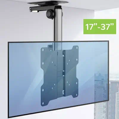 Techly ICA-CPLB 222 support pour téléviseur 94 cm (37") Noir, Argent - Accessoire Affichage - visuel 4
