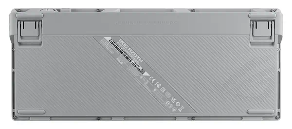 ASUS ROG Azoth White clavier Gaming USB + RF Wireless + Bluetooth QWERTZ Allemand Blanc - Asus - Clavier - visuel 6