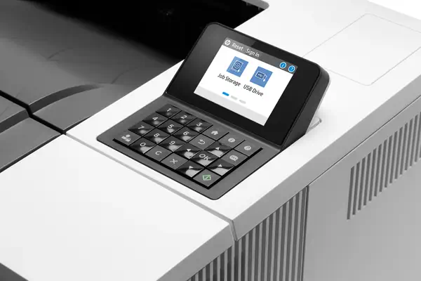 LaserJet Enterprise M507dn Noir et blanc Imprimante, Ethernet uniquement; Recto verso - HP - Imprimante Laser - visuel 3