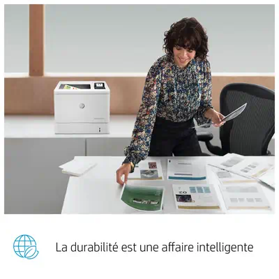 LaserJet Enterprise M554dn Couleur Imprimante, Ethernet uniquement; Recto verso - HP - Imprimante Laser - visuel 8