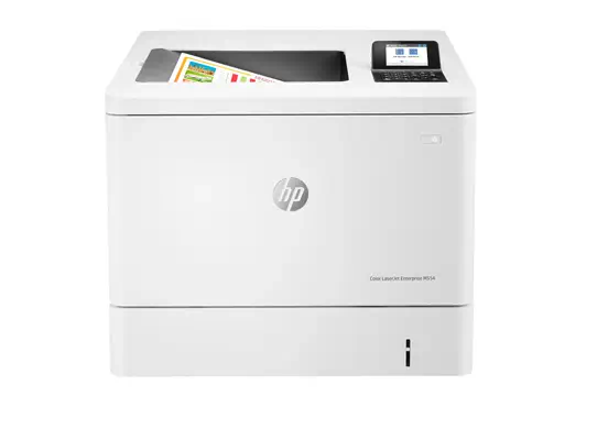 LaserJet Enterprise M554dn Couleur Imprimante, Ethernet uniquement; Recto verso - HP - Imprimante Laser - visuel 1