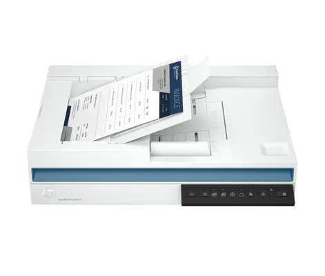 Scanjet Pro 2600 f1 Scanner à plat A4 avec chargeur automatique, jusqu’à 25 ppm/50 ipm, 600 x 600 DP - HP - visuel 1