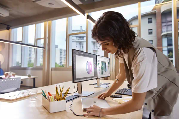 Écran QHD Thunderbolt 4 HP Series 7 Pro 27 pouces - 727pu - Ecran Ordinateur - visuel 9
