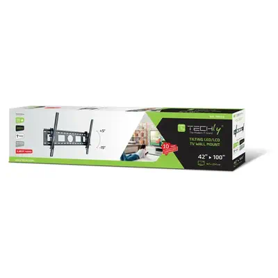 Techly ICA-PLB 622 2,54 m (100") Noir - Accessoire Affichage - visuel 2