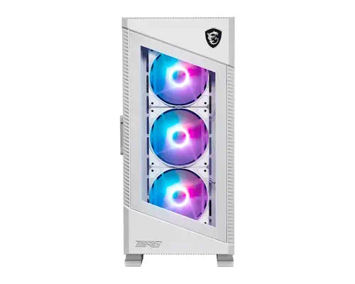 MSI MPG 100R WHITE Midi Tower Blanc - Boitier - visuel 2