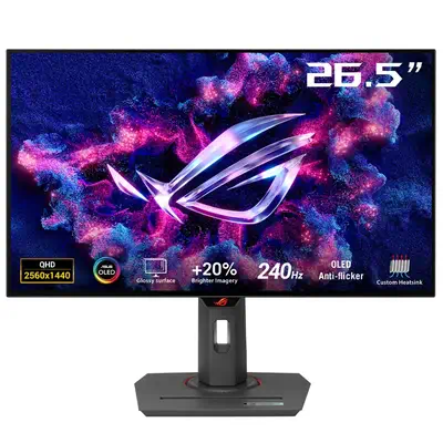 ASUS ROG Strix OLED XG27AQDMG écran plat de PC 67,3 cm (26.5") 2560 x 1440 pixels Quad HD Noir - Asus - Ecran Ordinateur - visuel 1