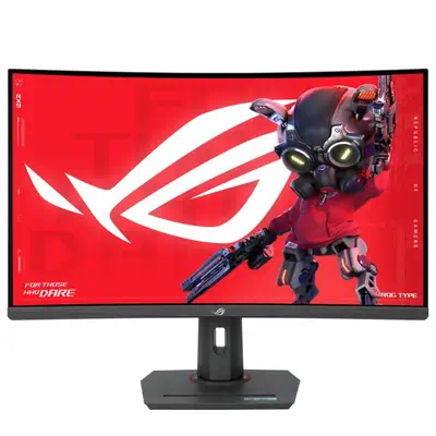 ASUS ROG Strix XG32WCMS écran plat de PC 80 cm (31.5") 2560 x 1440 pixels Quad HD LCD Noir - Asus - Ecran Ordinateur - visuel 2