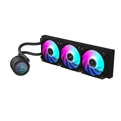 AORUS WATERFORCE II 360 AIO Refroidisseur liquide pour processeur - 3x ventilateurs ARGB de 120 mm,  - Gigabyte - Refroidissement PC - visuel 2