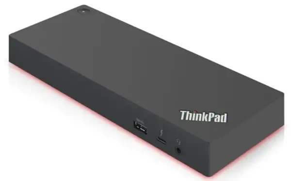Lenovo 40AN0135IT station d'accueil Avec fil Thunderbolt 2 Noir, Rouge - Station d'accueil pour portable - visuel 1