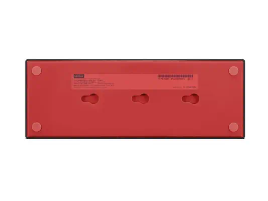 Lenovo 40B00300IT station d'accueil Avec fil Thunderbolt 4 Noir, Rouge - Station d'accueil pour portable - visuel 5