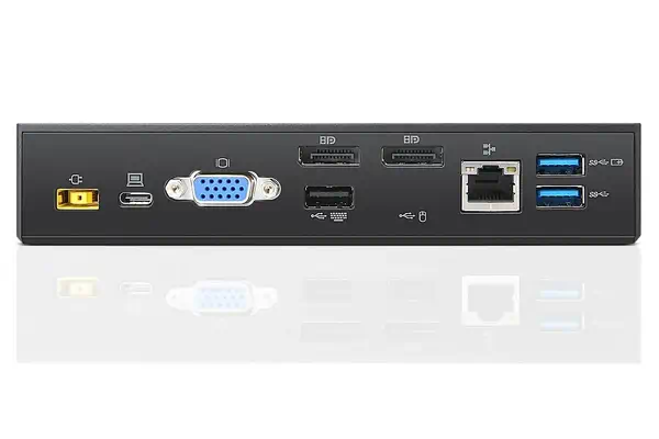 Lenovo ThinkPad USB-C Avec fil USB 3.2 Gen 1 (3.1 Gen 1) Type-C Noir - Station d'accueil pour portable - visuel 3